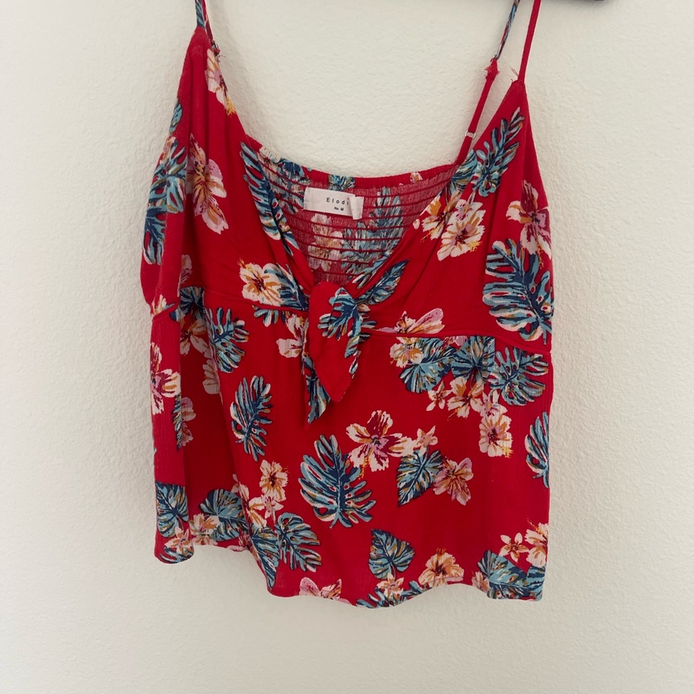 Nordstrom. Crop tank. Tie top. Size M